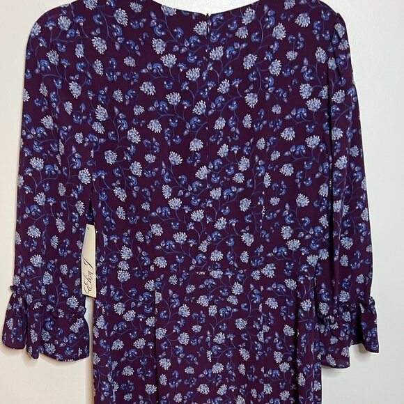 Eliza J Jewel Neck A-Line Dress Size 8 - Picture 7 of 8